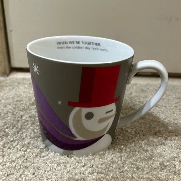 Starbucks 2011 Christmas Snowman mug - Picture 1 of 4